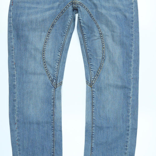 Yes Miss Womens Blue  Denim Straight Jeans Size XL L30 in