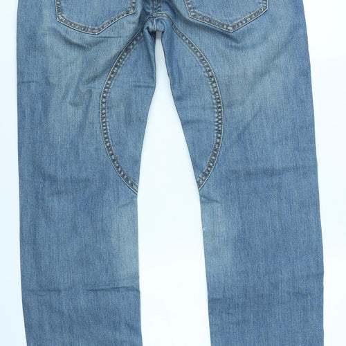 Yes Miss Womens Blue  Denim Straight Jeans Size XL L30 in