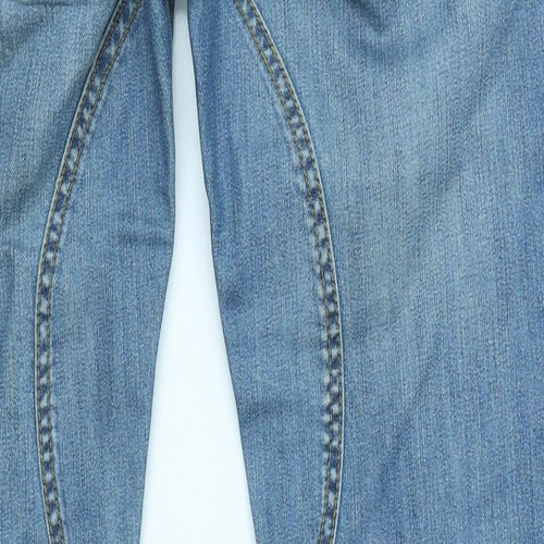 Yes Miss Womens Blue  Denim Straight Jeans Size XL L30 in