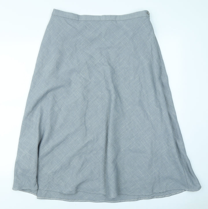 Cotswold Collection Womens Grey Flare Skirt Size 34 in