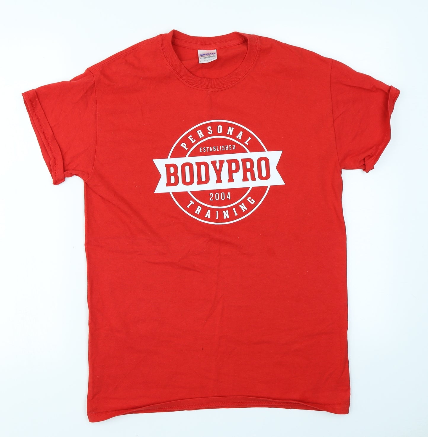 Gildan Mens Red    T-Shirt Size S