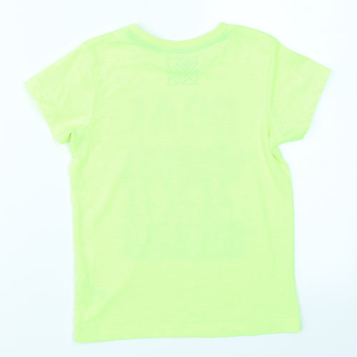 URBN DEPT  Boys Yellow   Basic T-Shirt Size 6 Years