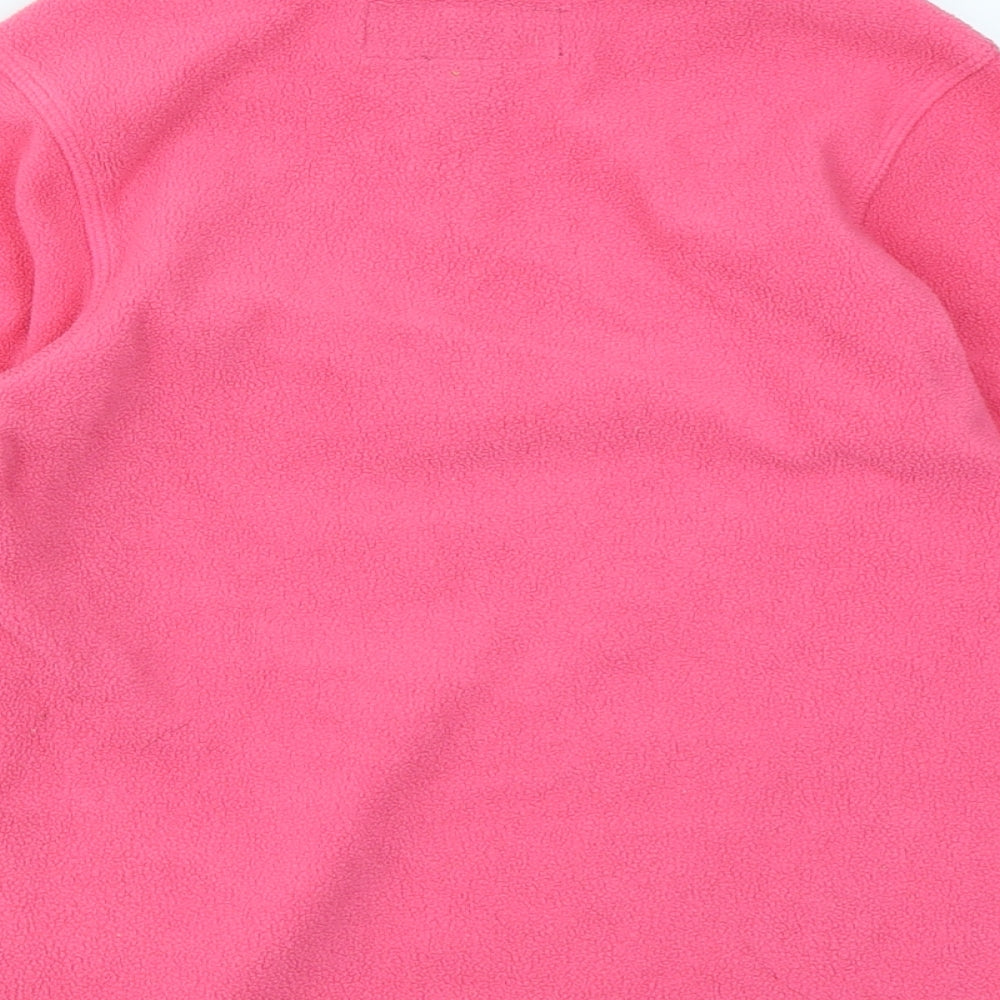 Regatta Girls Pink  Fleece Pullover Sweatshirt Size 9-10 Years