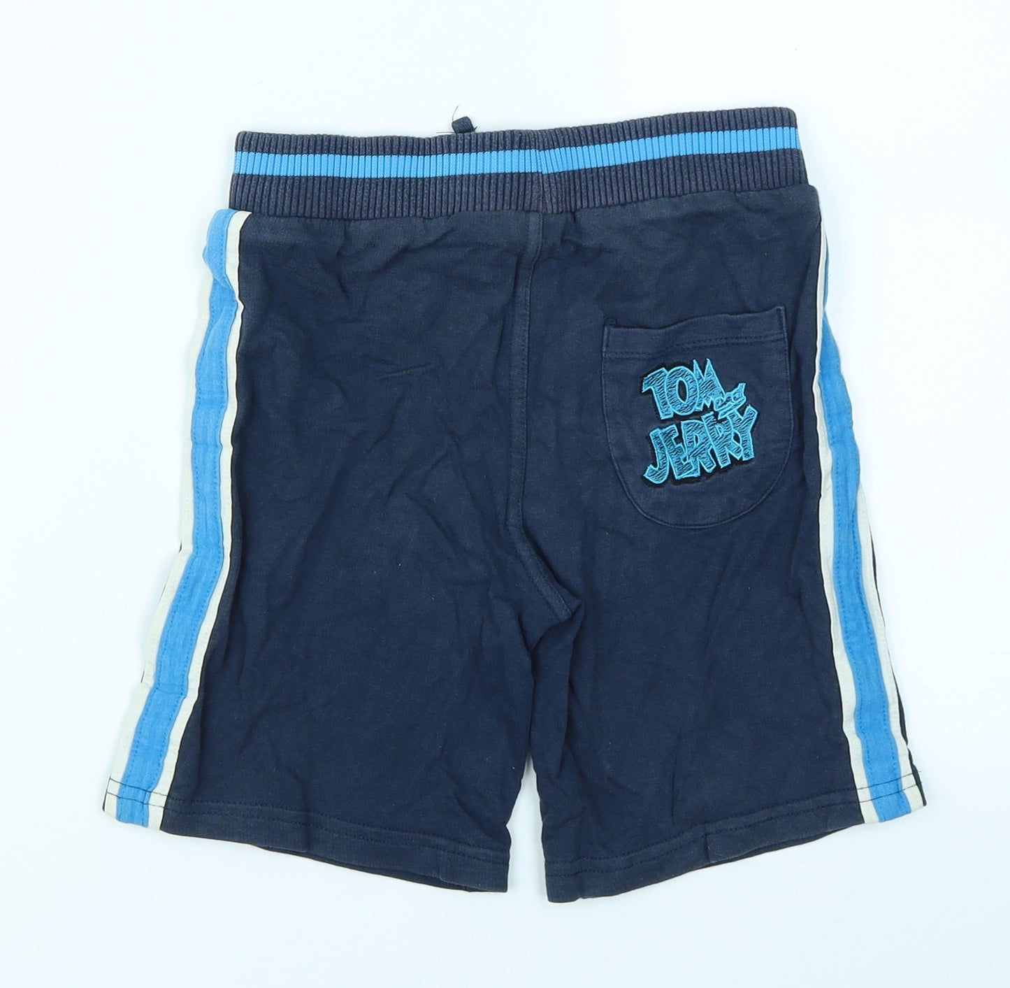 George Boys Blue   Sweat Shorts Size 5-6 Years - Tom & Jerry