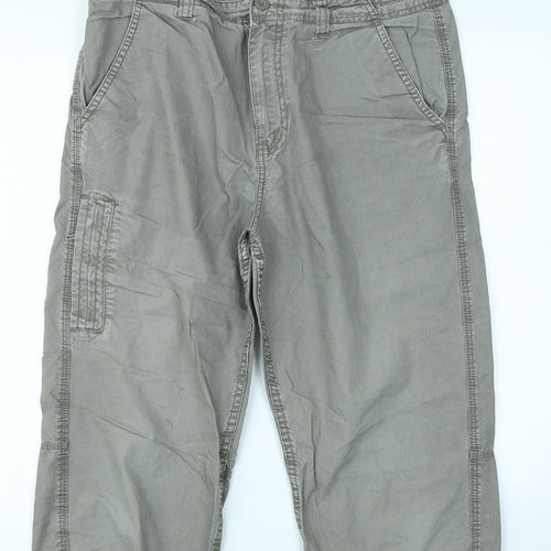 Cherokee Womens Brown   Capri Trousers Size 32 in