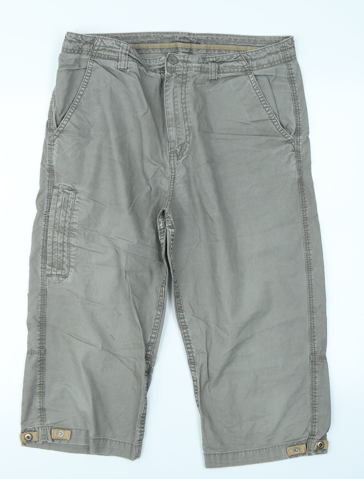 Cherokee Womens Brown   Capri Trousers Size 32 in