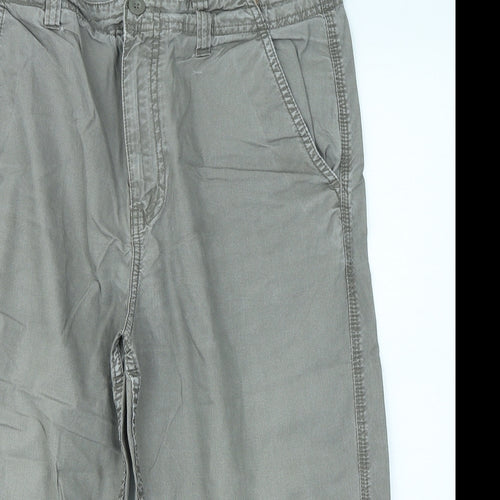 Cherokee Womens Brown   Capri Trousers Size 32 in