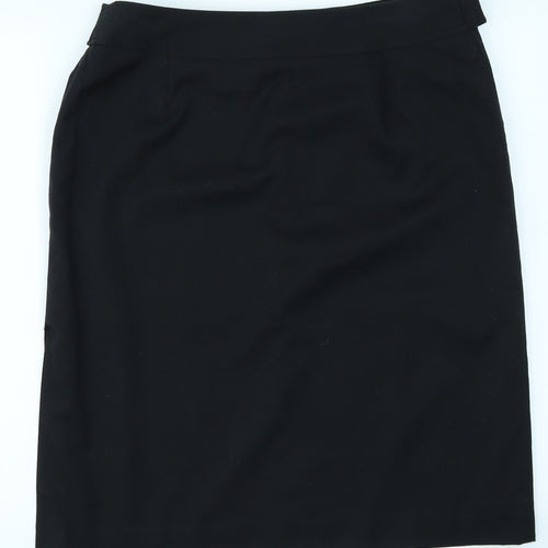 Butterfly Womens Black   Straight & Pencil Skirt Size 14