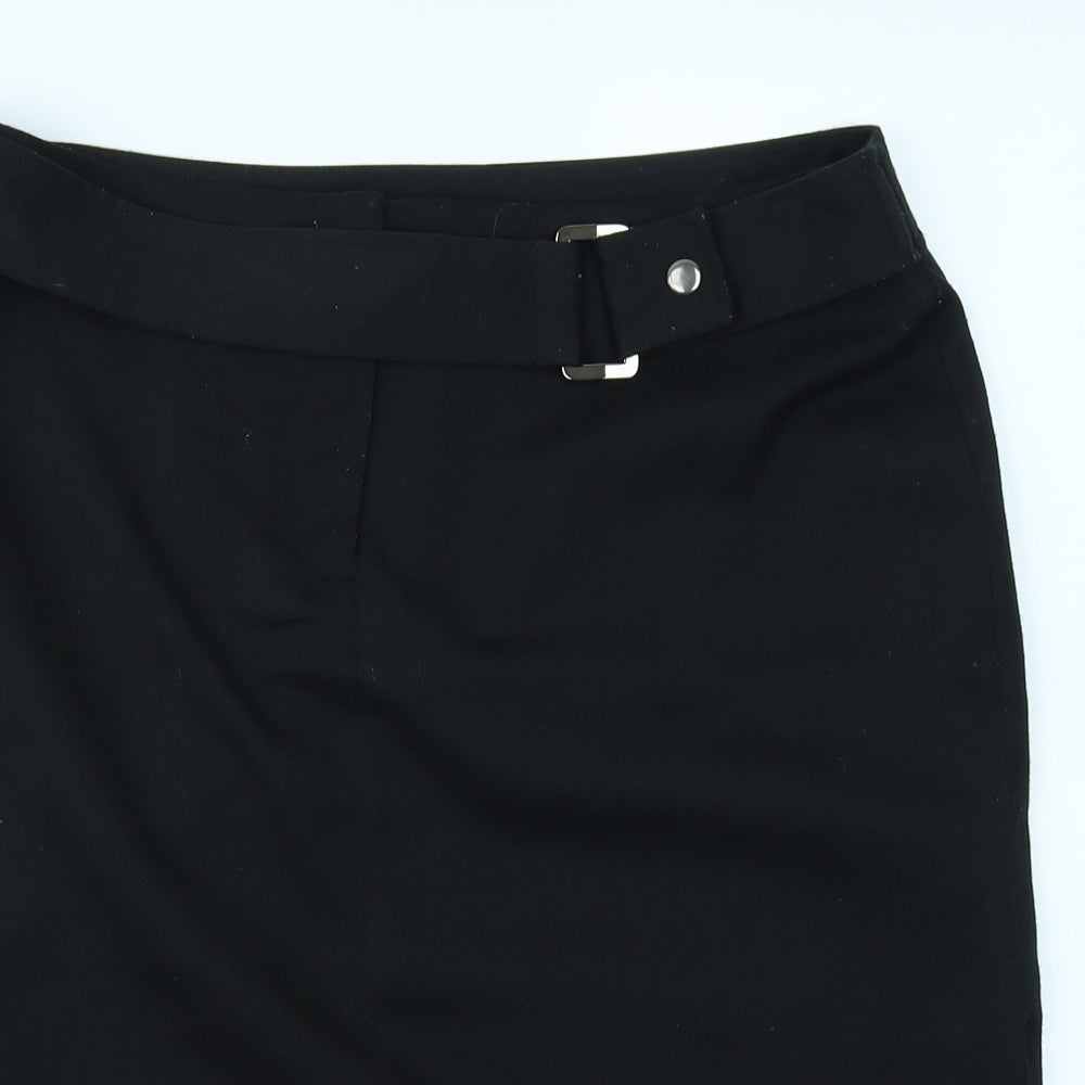 Butterfly Womens Black   Straight & Pencil Skirt Size 14