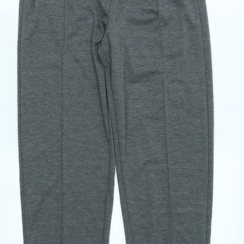 Amber Sun Womens Grey   Trousers  Size 12 L25 in