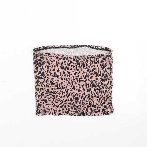New Look Womens Pink   Cropped T-Shirt Size S