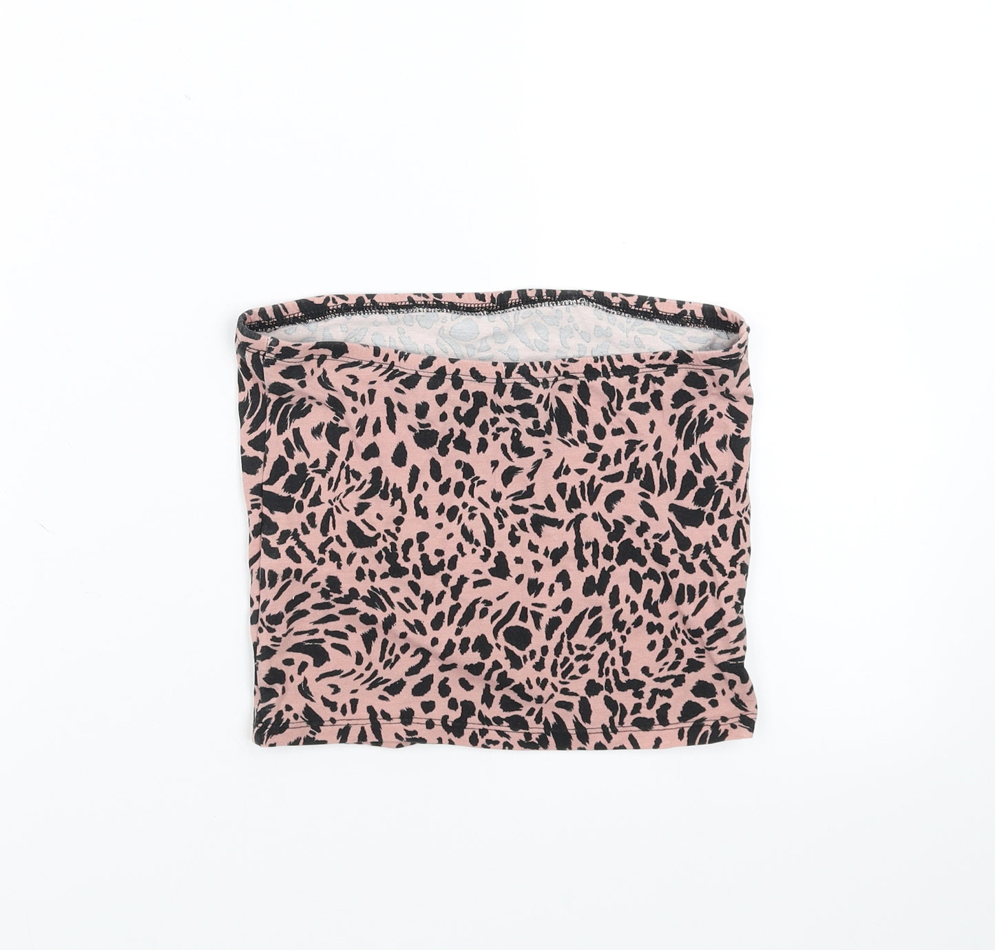 New Look Womens Pink   Cropped T-Shirt Size S