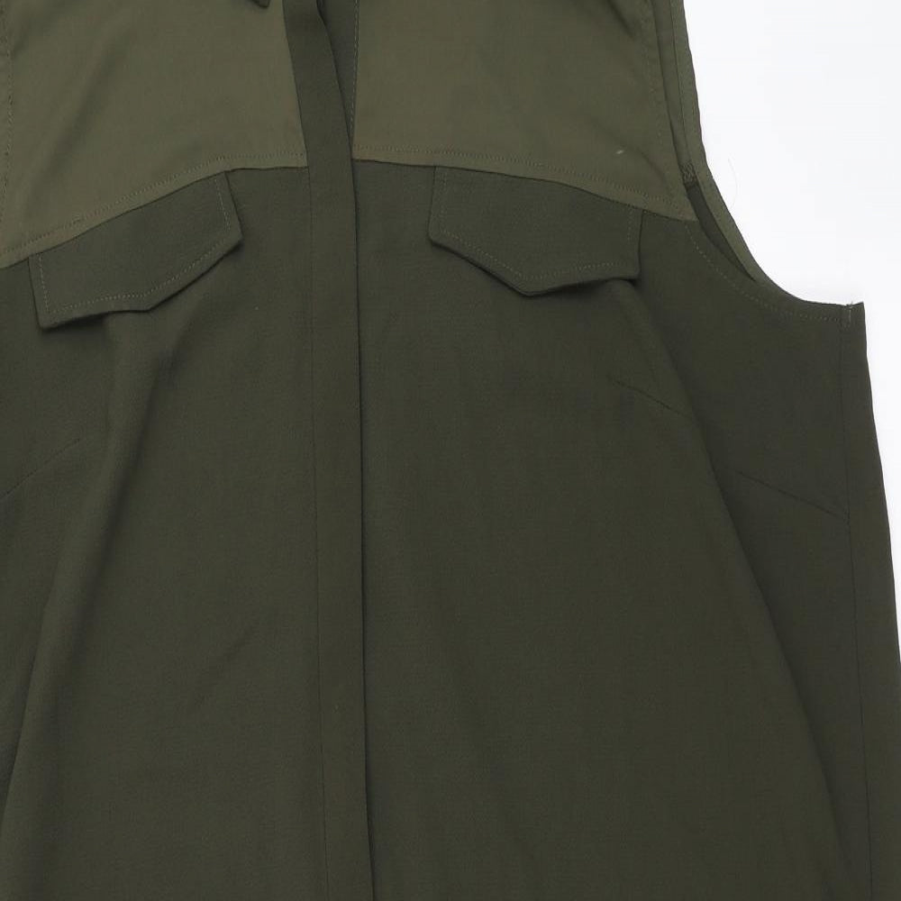 Dorothy Perkins Womens Green   Basic Blouse Size 18
