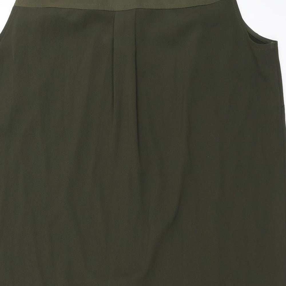 Dorothy Perkins Womens Green   Basic Blouse Size 18