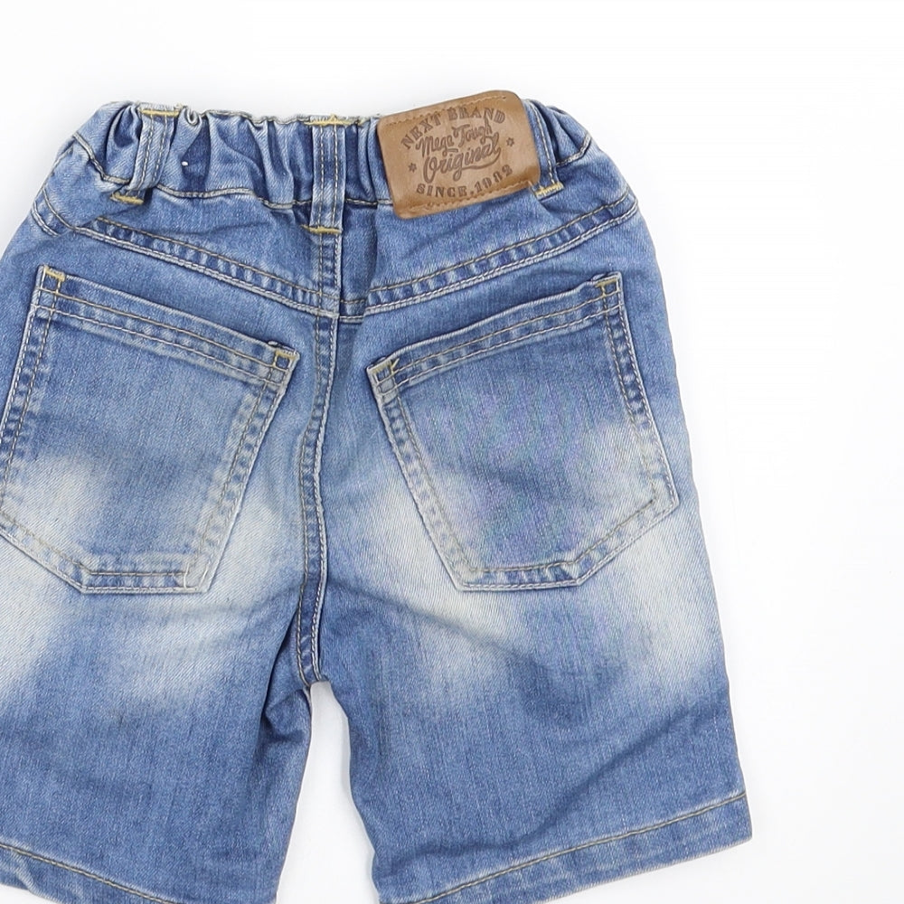 NEXT Boys Blue  Denim Bermuda Shorts Size 2-3 Years