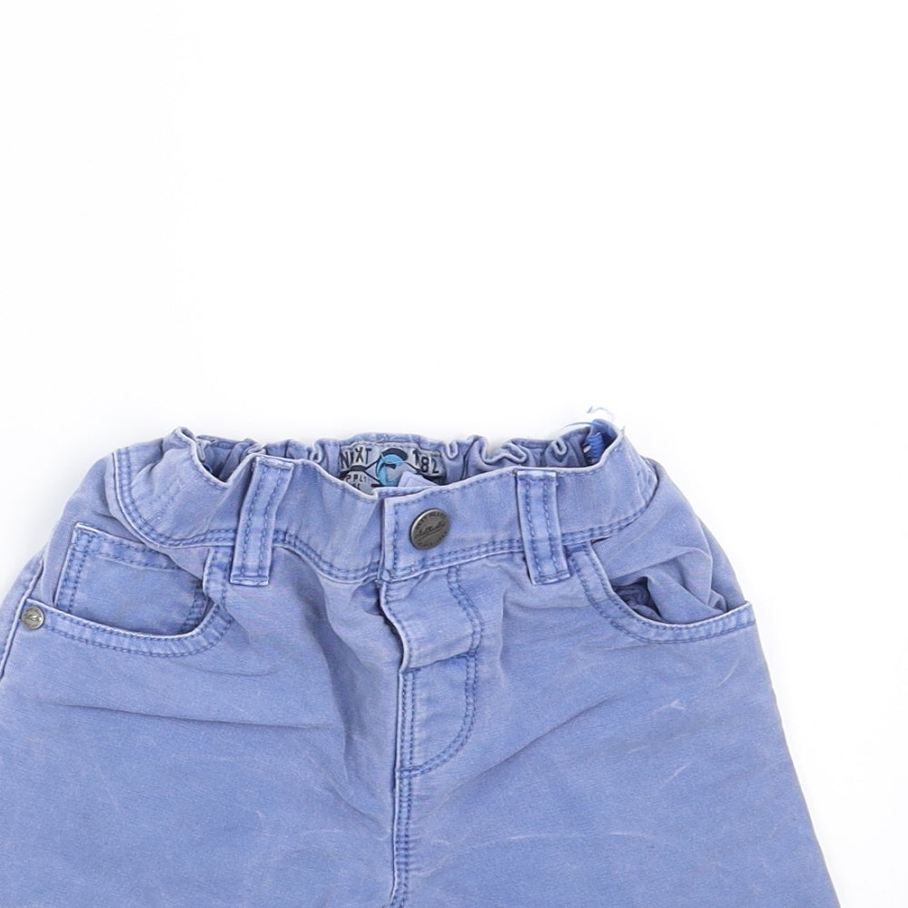 NEXT Boys Blue  Denim Bermuda Shorts Size 3-4 Years