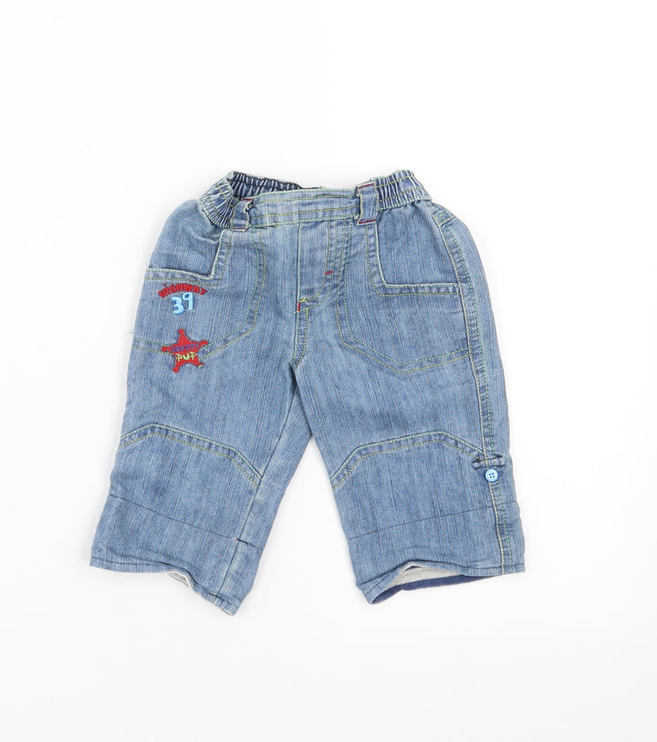 Eddie & Ella Baby Blue Denim Jeans Size 3-6 Months