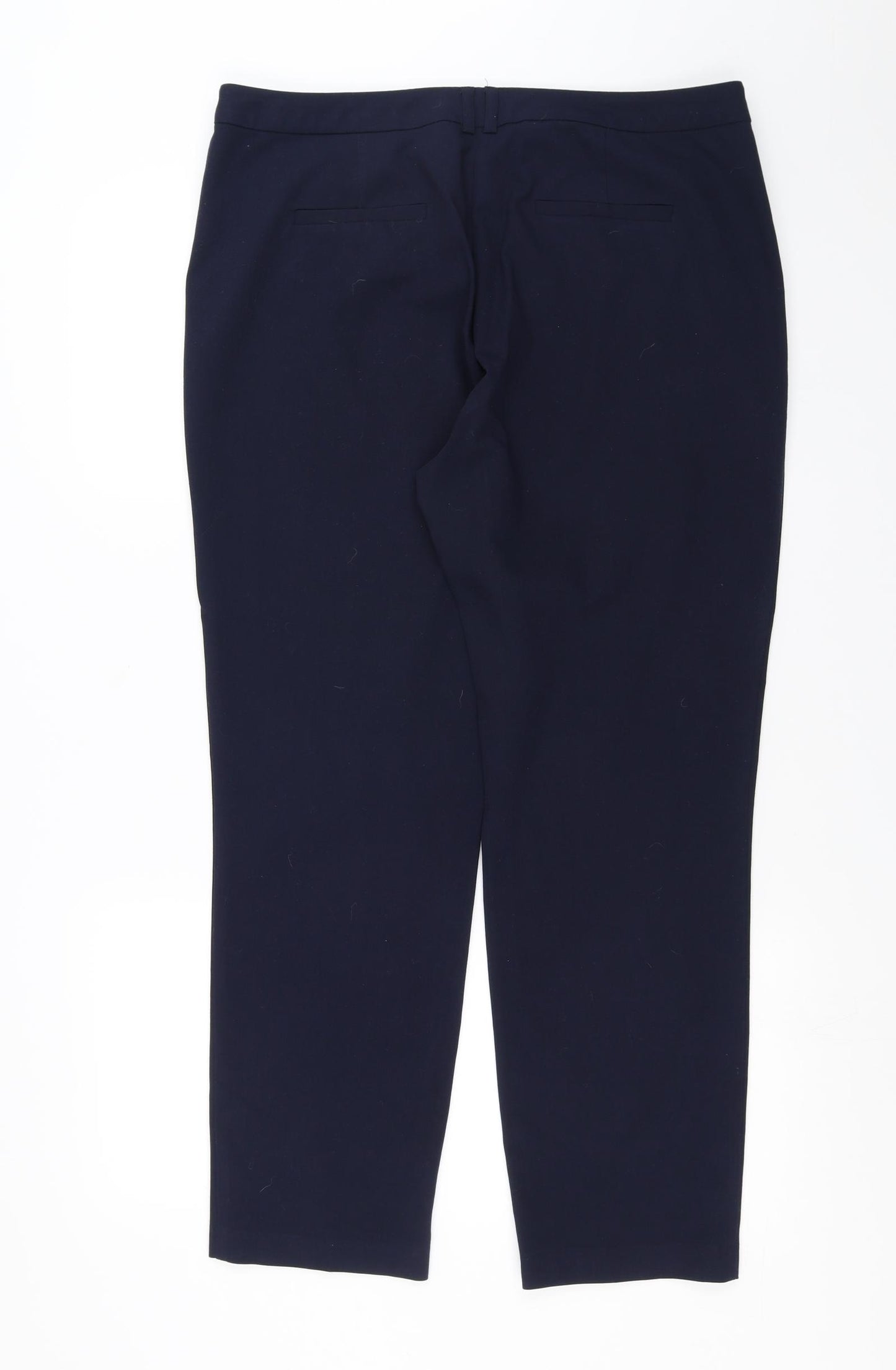 George Womens Blue   Trousers  Size 14 L28 in