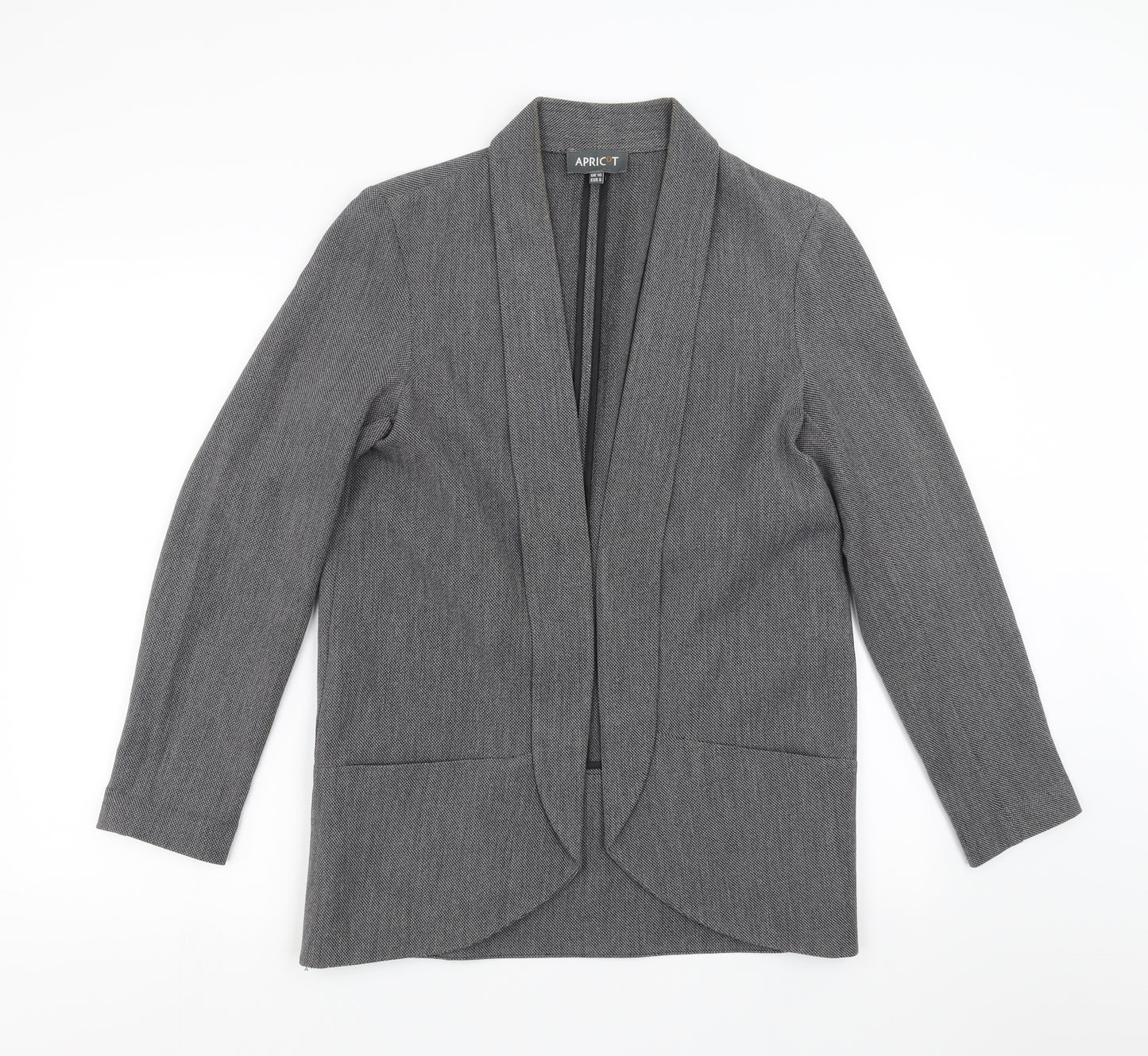 Apricot Womens Grey   Jacket Blazer Size S