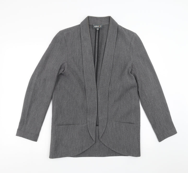 Apricot Womens Grey Jacket Blazer Size S