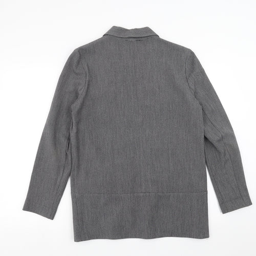 Apricot Womens Grey   Jacket Blazer Size S