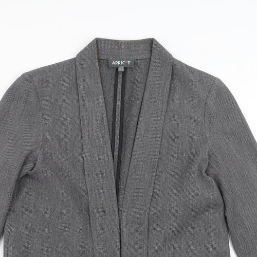 Apricot Womens Grey   Jacket Blazer Size S