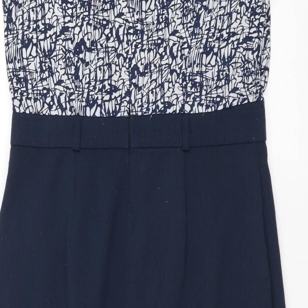 BHS Womens Blue   Pencil Dress  Size 10