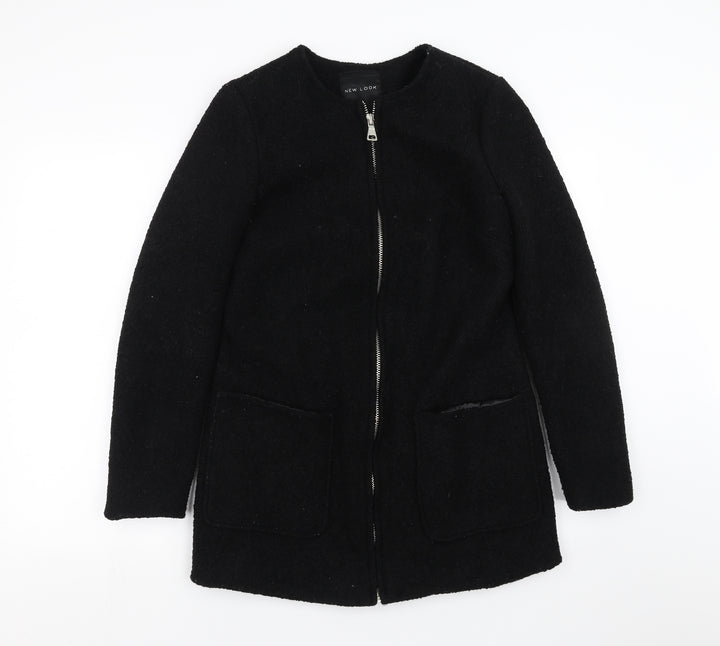 New Look Womens Black Jacket Size 10