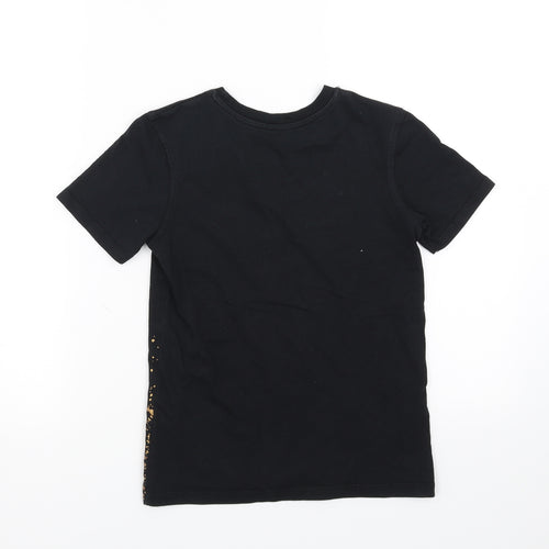 George Boys Black   Basic T-Shirt Size 8-9 Years  - whatever