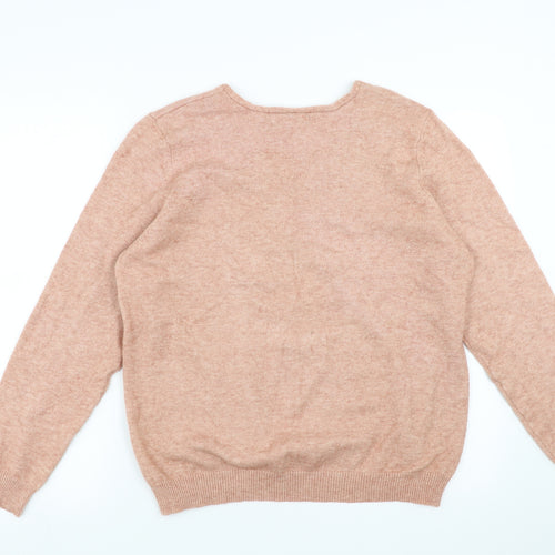 Only Womens Pink   Pullover Jumper Size L
