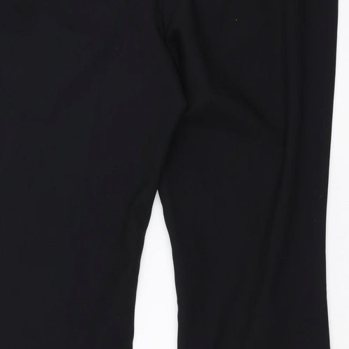 South Womens Black   Trousers  Size 16 L30 in