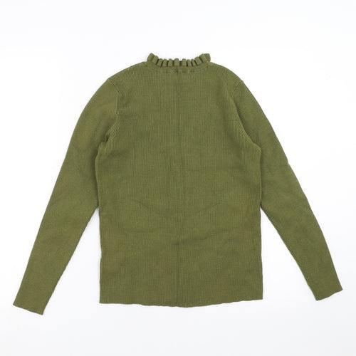 Sainsburys Womens Green   Pullover Jumper Size 14