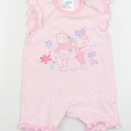 Disney Baby Pink   Romper One-Piece Size 0-3 Months  - winnie the pooh