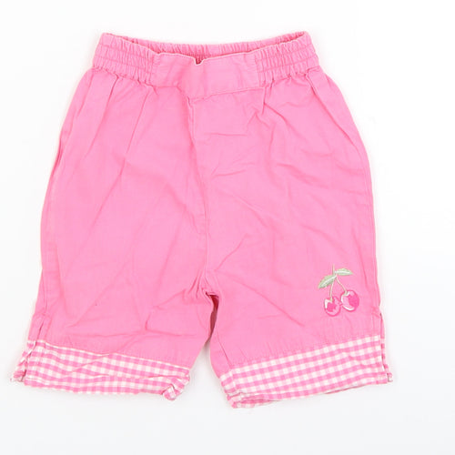 Preworn Baby Pink   Capri Trousers Size 6-9 Months