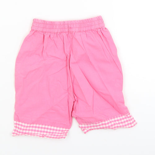 Preworn Baby Pink   Capri Trousers Size 6-9 Months