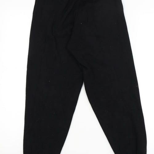 Quiz Womens Black   Jogger Trousers Size M L26.5 in