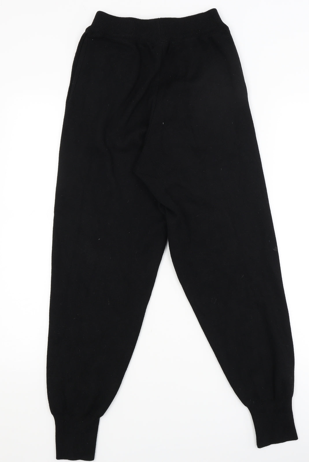Quiz Womens Black   Jogger Trousers Size M L26.5 in