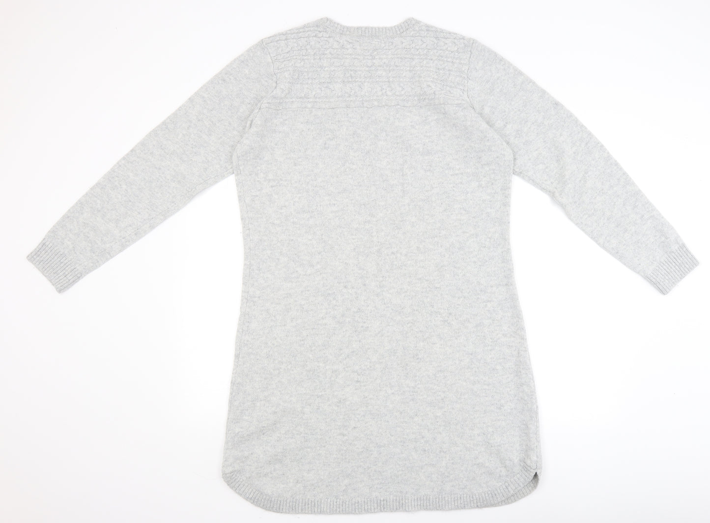Fat Face Womens Grey   Jumper Dress  Size 18
