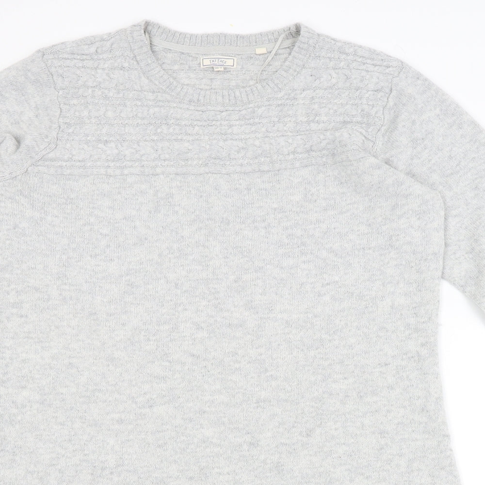 Fat Face Womens Grey   Jumper Dress  Size 18