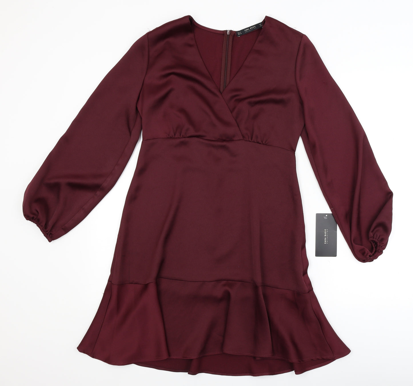 Zara Womens Red   Fit & Flare  Size S
