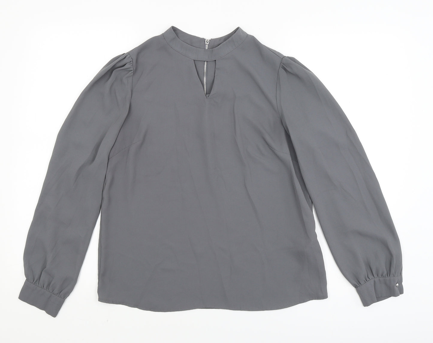 Atmosphere Womens Grey   Basic Blouse Size 10