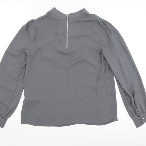 Atmosphere Womens Grey   Basic Blouse Size 10
