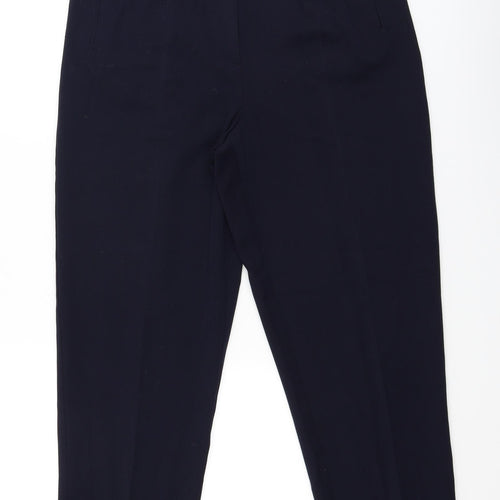 Essentials Womens Blue   Dress Pants Trousers Size 16 L28 in