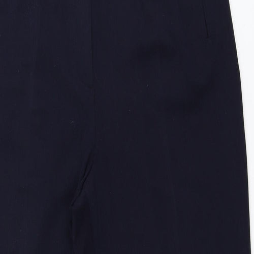 Essentials Womens Blue   Dress Pants Trousers Size 16 L28 in