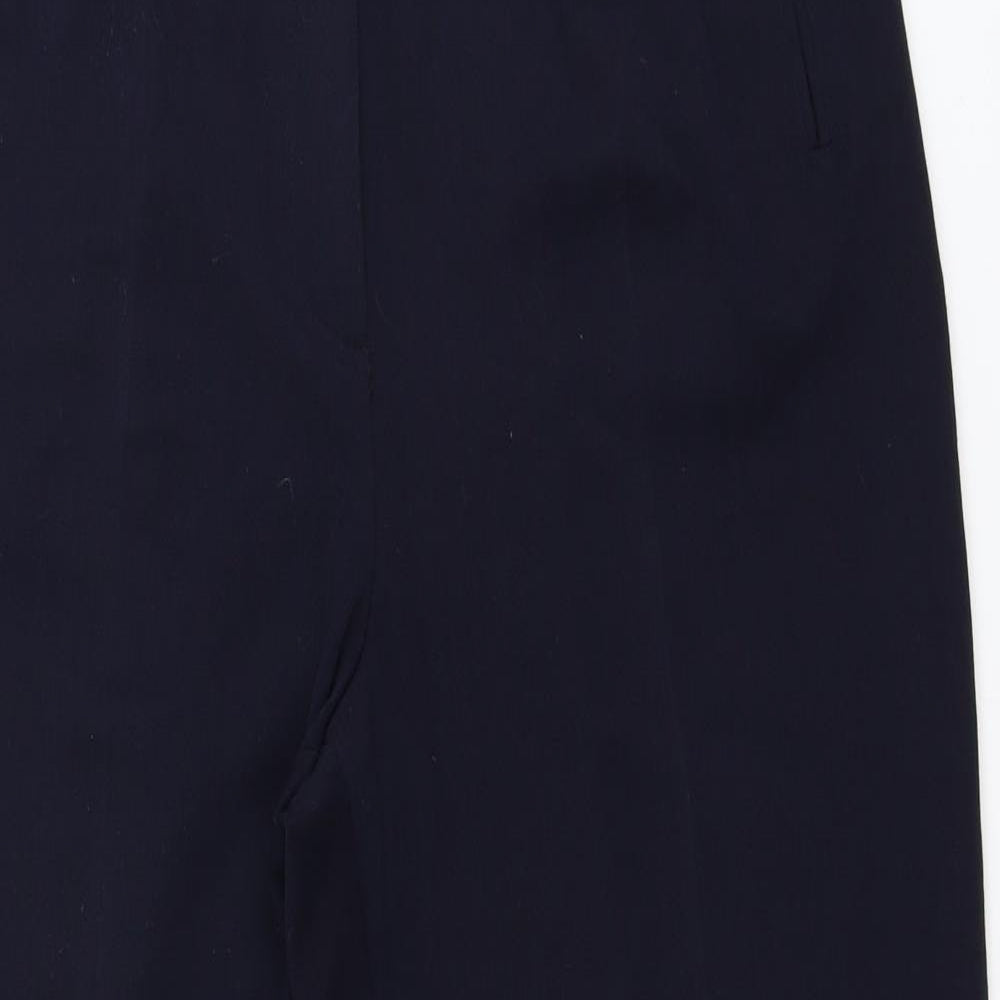 Essentials Womens Blue   Dress Pants Trousers Size 16 L28 in