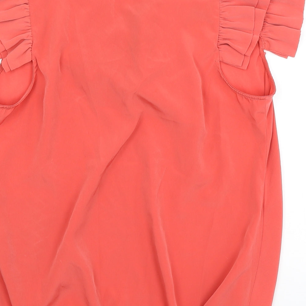 River Island Womens Red   Basic T-Shirt Size 8