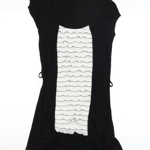 Dorothy Perkins Womens Black   Bodycon  Size 10