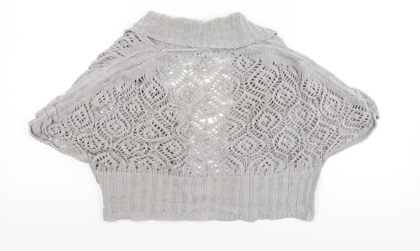 Per Una Womens Grey   Cardigan Jumper Size S