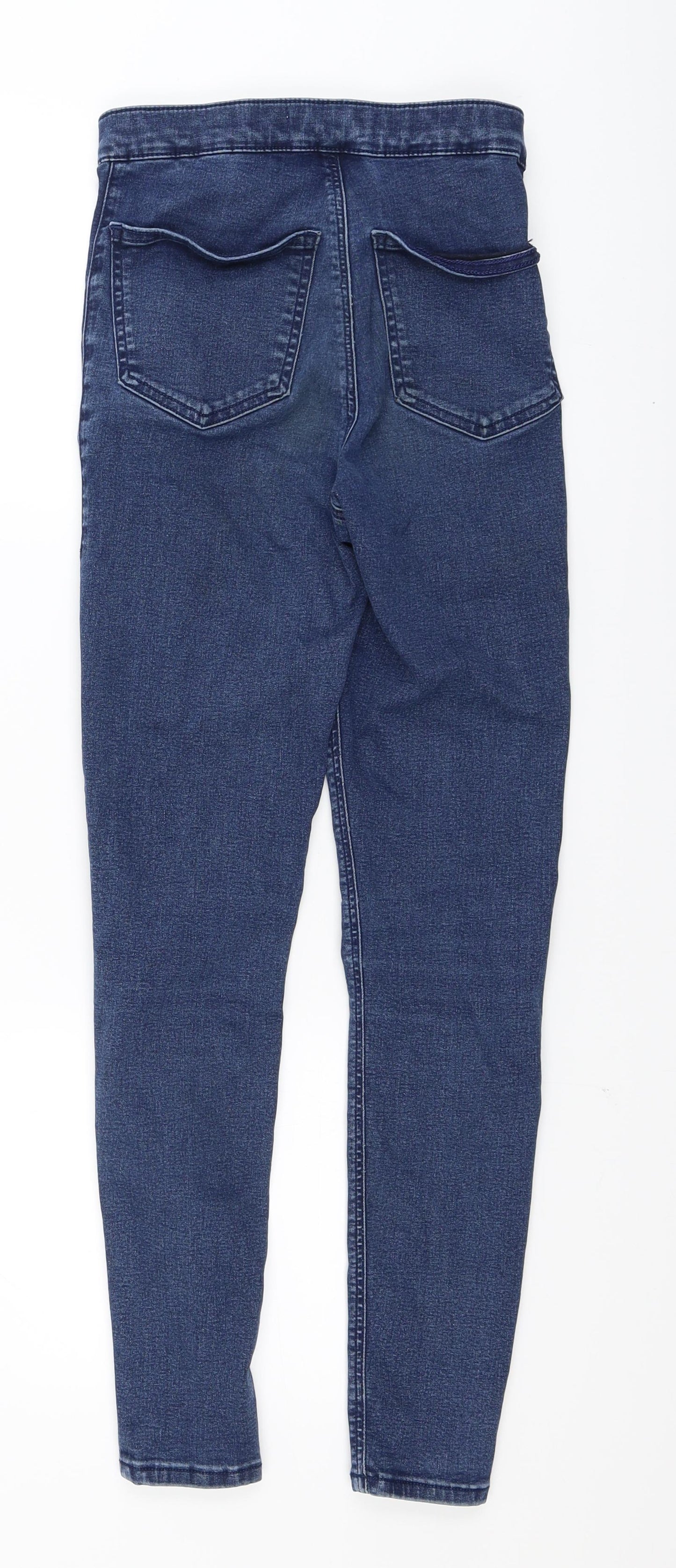 Topshop MOTTO Mens Blue   Skinny Jeans Size 28 in L26 in