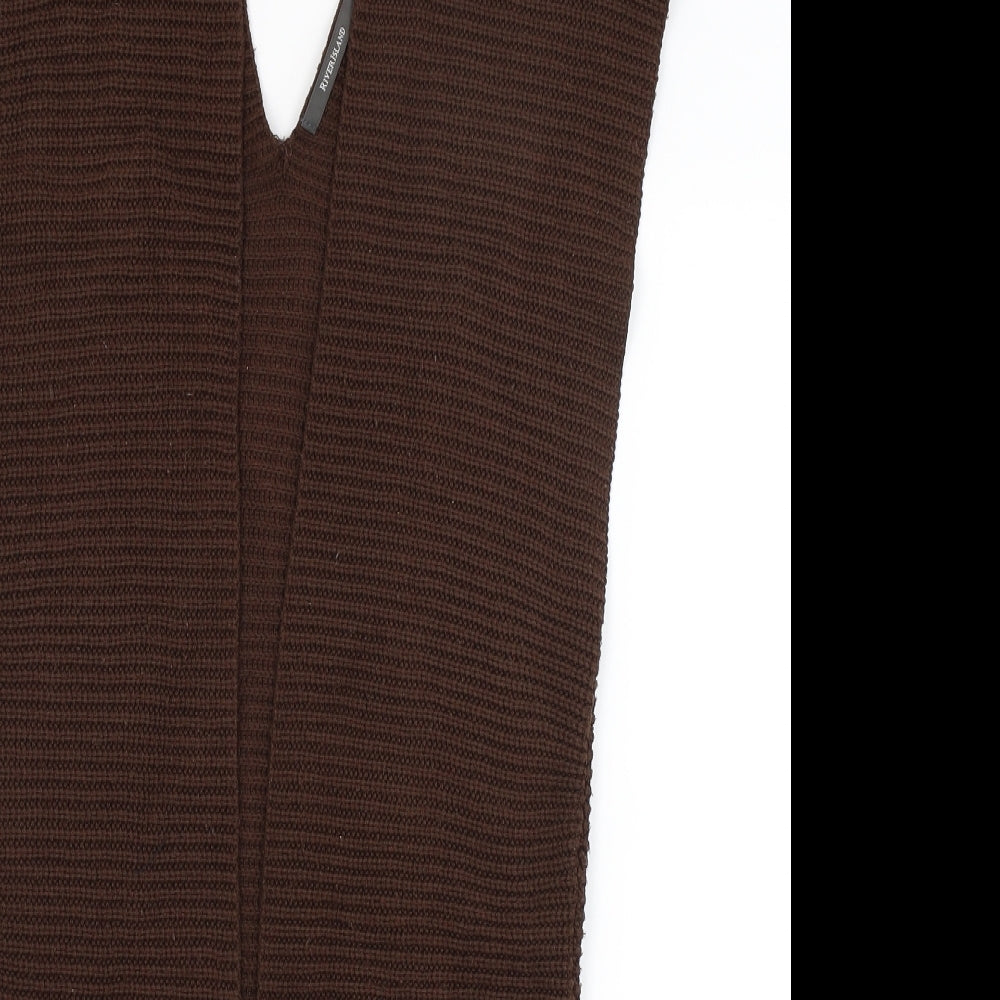 River Island Womens Brown   Cardigan Jumper Size 10